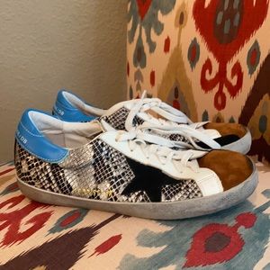 Golden Goose style tennis shoes women’s size 9